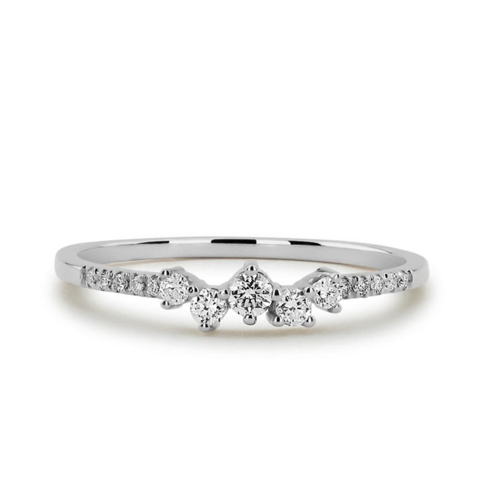 🍁 Minimalist 925 Silver Plated Eternal Ring for Women, VIP166